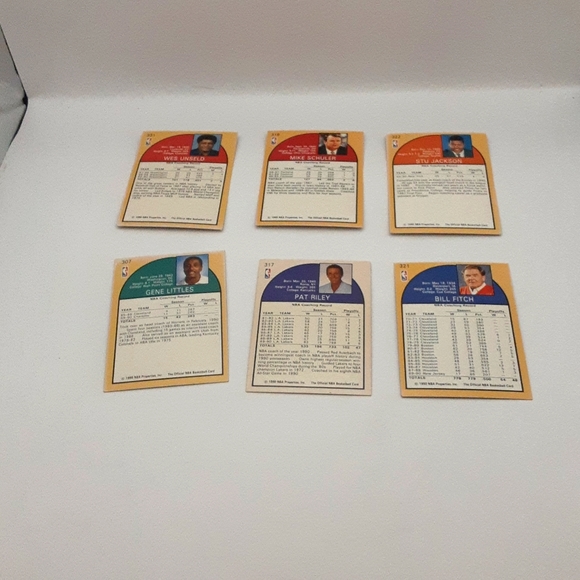 1990 NBA Hoops Coach Cards 6 Count - Picture 8 of 8